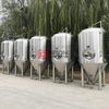 2000L stainless steel beer brewery equipment three vessels steam heated brewhouse with bottom agitator for Sweden