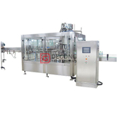 14-12-4 Automatic beer bottling machine 3 in 1 glass bottle filling&capping&cleaing system 