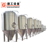10BBL Stainless Steel Conical Dimple Jacket Beer Fermentation Tank with Cooling Zone 