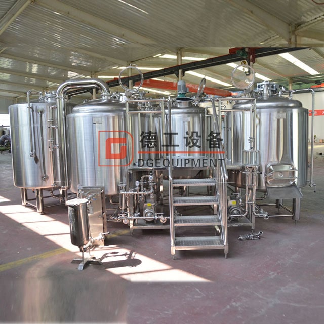 1000L Stainless Steel Craft Kettle Brewing Equipment Automated Brewery