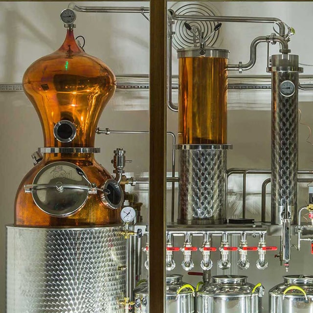 1000L Copper Pot Stills Commercial Distillation Equipment Copper