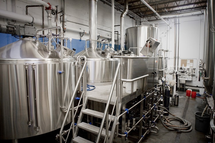 3-vessel beer brewhouse