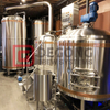 1000L beer fermenter beer equipment layout of a craft brewery system China manufacturer
