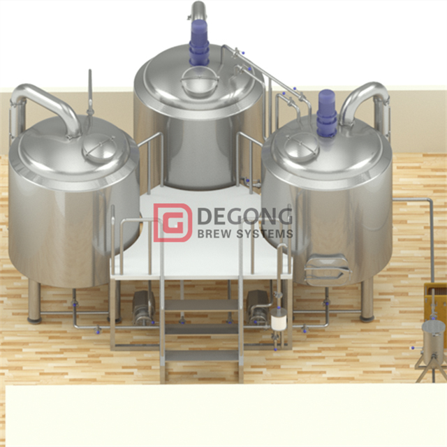 Microbreweries A 500L Brewery System Hot Sale Craft Breweries Compact 