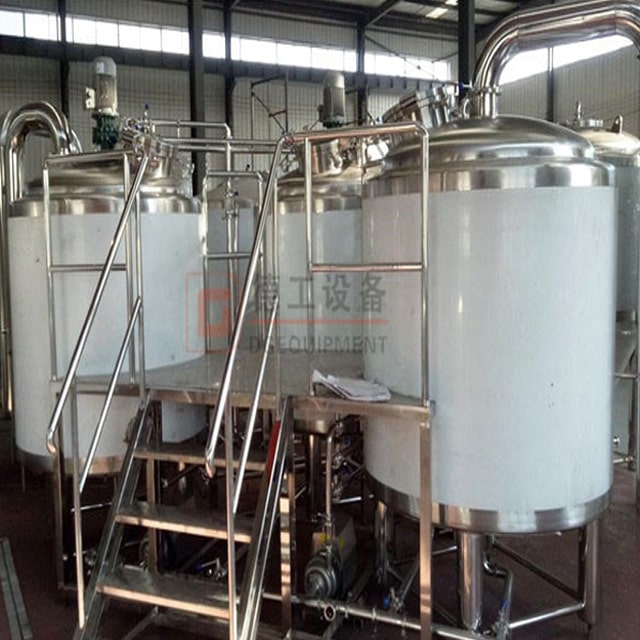 7BBL Stainless Steel Customized Food Grade Craft Beer Brewhouse Equipment with Steam Heating for Sale 