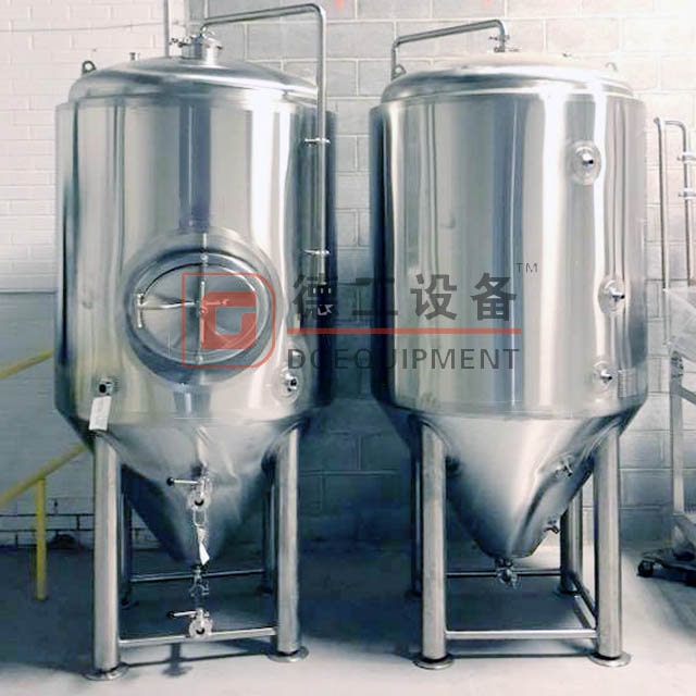 CE ISO TUV 2000L Large Scale Brewing System Stainless Steel Tank Steam