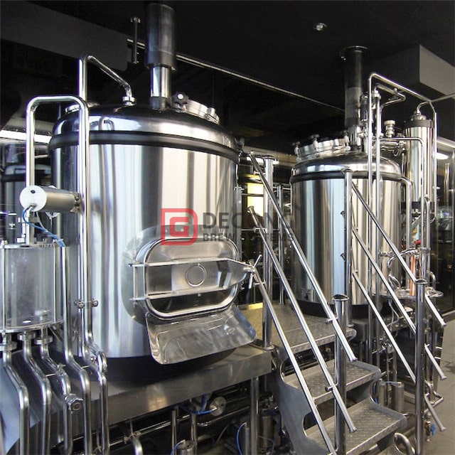 10 HL Copper stainless steel beer brewery equipment with PED CE ISO Certification