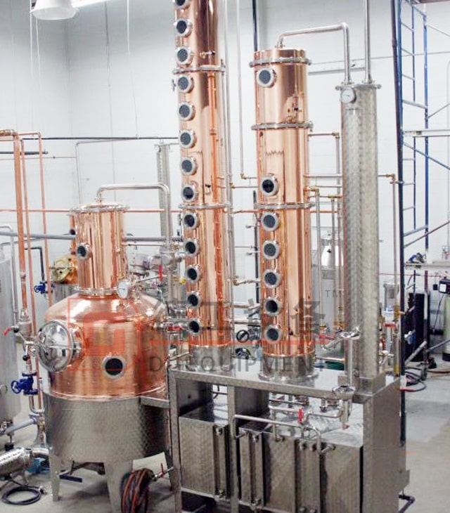 Premium 300L Copper Pot still Commercial Copper Distillery for Brandy