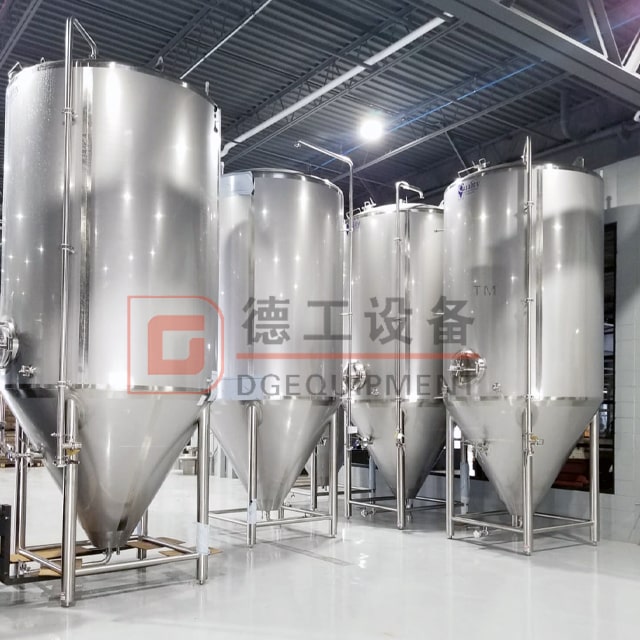 300L 500L 1000L 1500L Jacket Fermentation Tank Conical Beer Fermenter