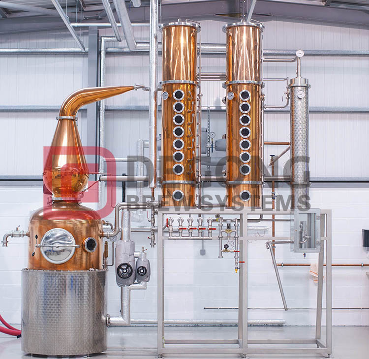 Commercial Distillation System 200-5000liter Copper Alcohol Distiller ...