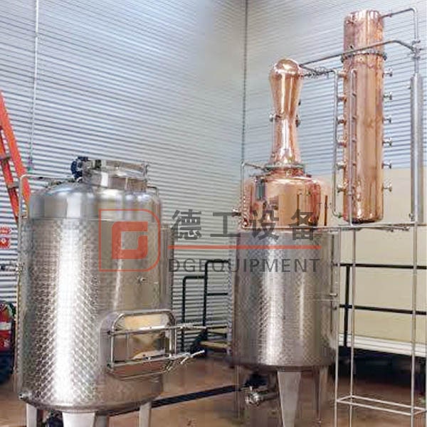 Online sale 800L distillation equipment for Vodka Gin brandy distillery