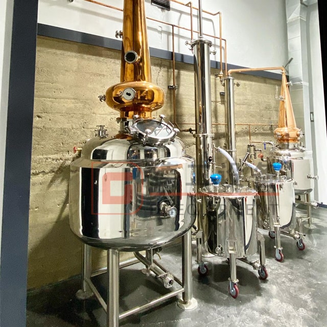Economy Moonshine Distillers Copper Gin Customized Distilling Equipment