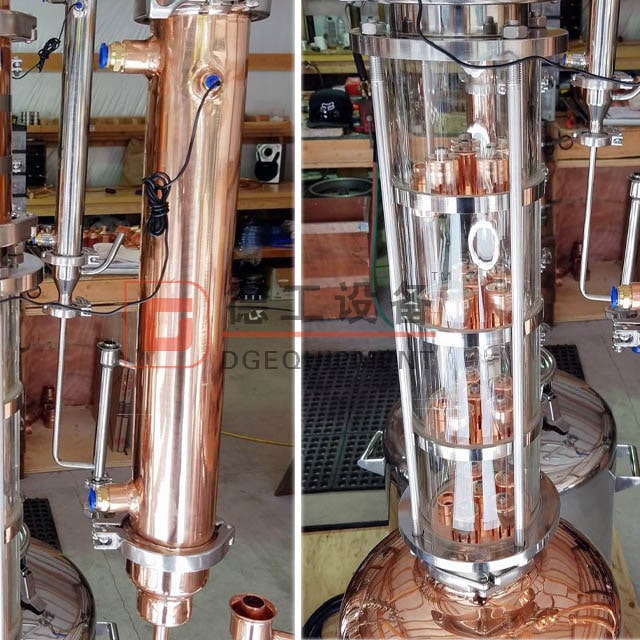 500L Craft Commercial Red Copper Gin Whisky Distillation ...