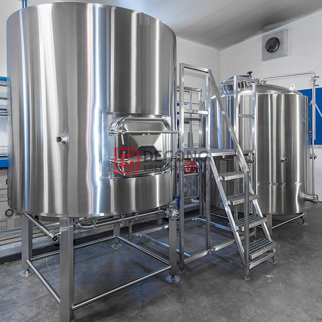 10HL Commercial Used Brew Kettle Mash Lauter Tanks Stainless Steel Beer