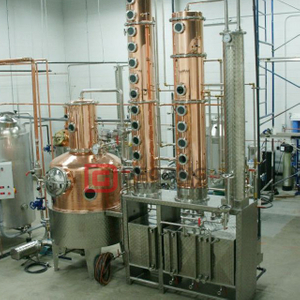 500L Distilling Equipment Copper Distillation Equipment Vodka Distillery Equipments for Sale 