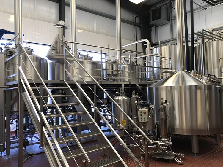 1500L Commercial Brewery Used Customized Combined SUS304/316/Copper 3 ...