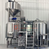 600L Craft 2-vessel Brewhouse for Brewery Equipment Mash System with Steam/electric/direct Fire Heating