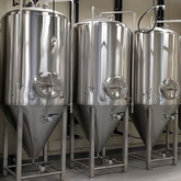 7BBL(1bbl=117litres) fermentation tank craft brewing equipment manufacturer stainless steel beer making line for sale