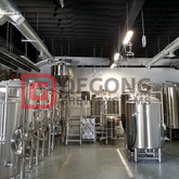 1000L Two Vessels Brewhouse System for Craft Brewery DEGONG Supplier
