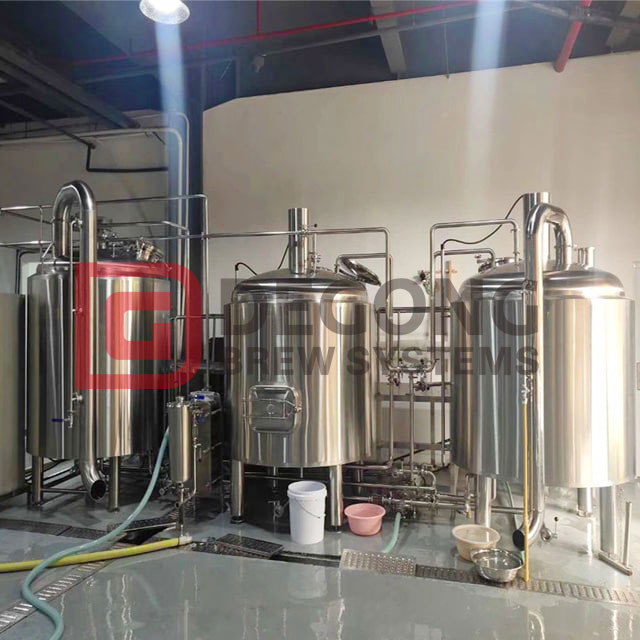 Pub Draft Make Beer System Price 5 And 7 Bbl Brewing System Hot Sale Production